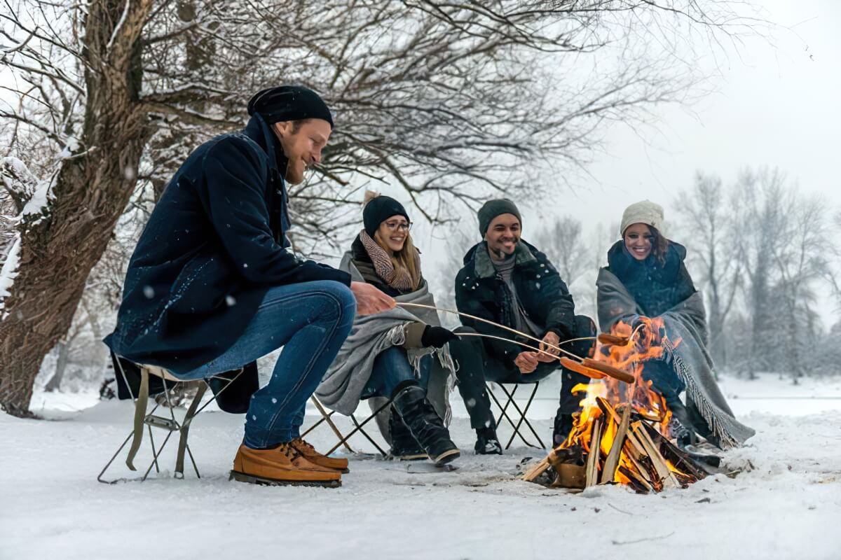 Grillen im Winter